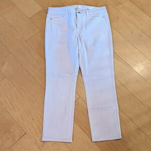 J JILL DENIM authentic fit slim ankle stretch jeans 10